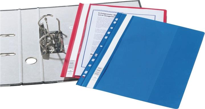 Produktbild Durable Einhänge-Schnellhefter Economy, DIN A4, blau Sichthefter mit transparentem Vorderdeckel, farbiger (A4, 1x)