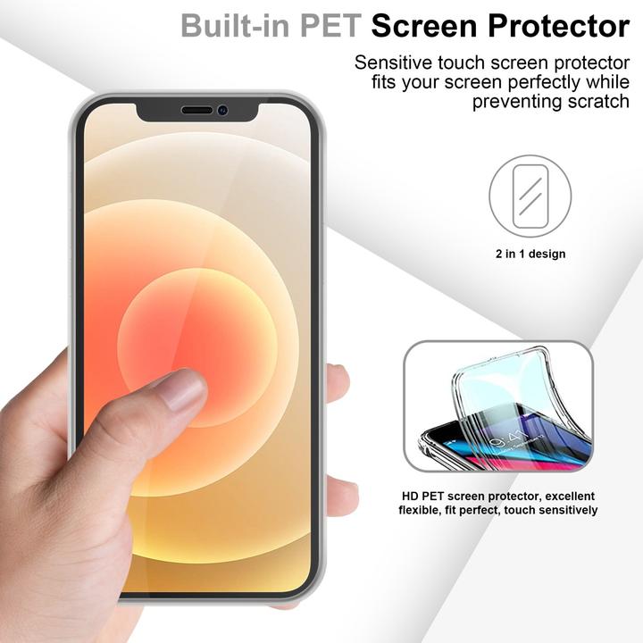 Produktbild Cadorabo TPU Hülle 360 Grad Case (Apple iPhone 12 mini)