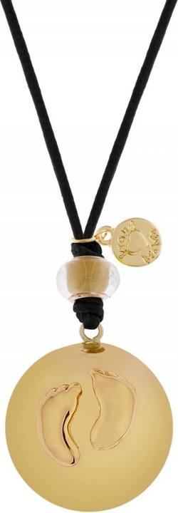 Proud MaMa Bola-Kugel - BabyBel Basic, Gold Baby-Füsschen (Silber)