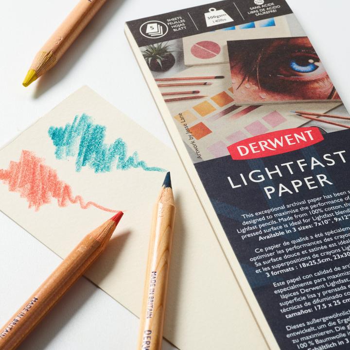 Actual product image Derwent Lightfast coloured pencils, 4 mm, multicoloured, 100 pieces (100 x)