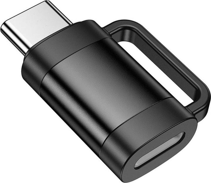 Produktbild Hoco Cable adapter OTG Type C (male) to Lightning (female) 3A UA31E black (Lightning, USB-A)