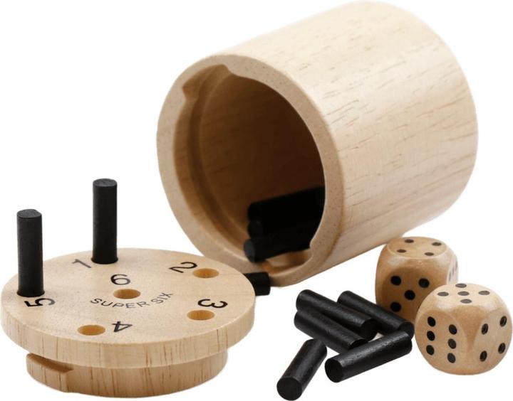 Actual product image Bestsaller Super Six (made of wood) (German, French, Italian, English)