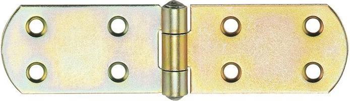 Actual product image Hohage Case hinge w.open180 mm thickness 1.8 mm steel blue chromated French (Crate straps, 20 pcs.)