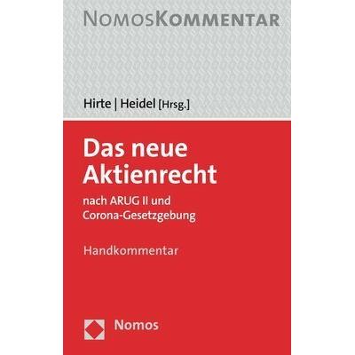 Das neue Aktienrecht, Fachbücher von Thomas Heidel, Heribert Hirte