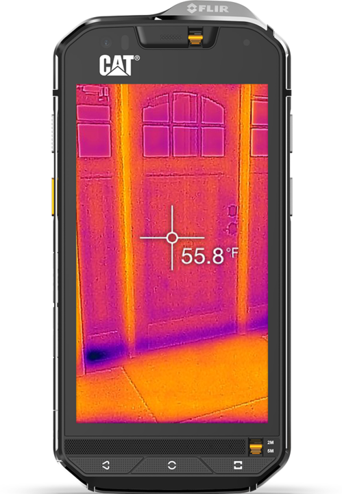 Image du produit Cat S60 (32 Go, Noir/Argent, 4.70", Double SIM hybride, 13 Mpx, 4G)