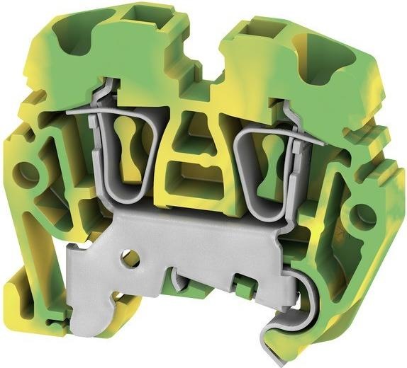Actual product image Weidmüller ZPEA 2.5-2 earth miniblock,2.5sq.mm