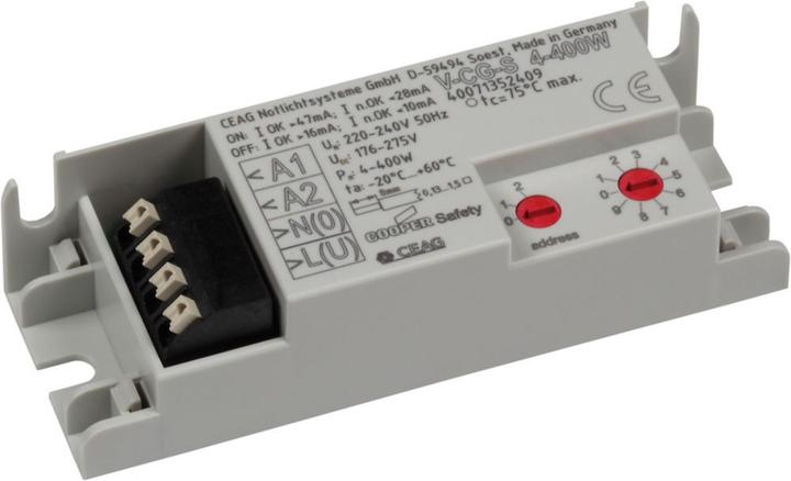 Ceag Module V-CG-S 4-400W 40071352409 Emergency luminaire monitoring module