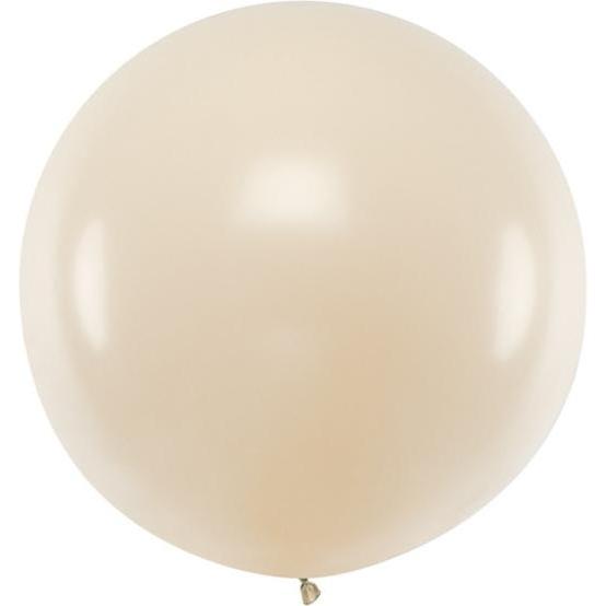 Partydeco Ballon Jumbo Nude Pastel