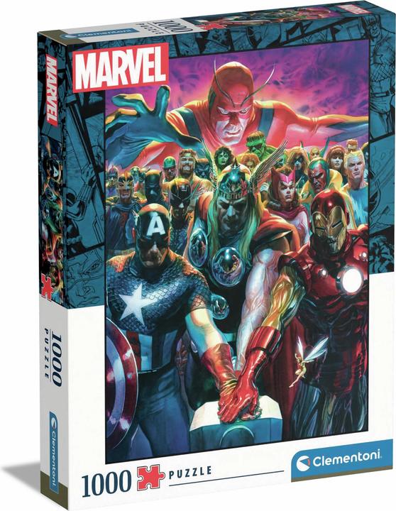 Immagine prodotto Clementoni Puzzle 1000el Avengers. Marvel 39672 (1000 pezzi)