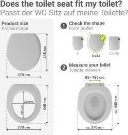Produktbild Wenko WC-Sitz Rieti schwarz