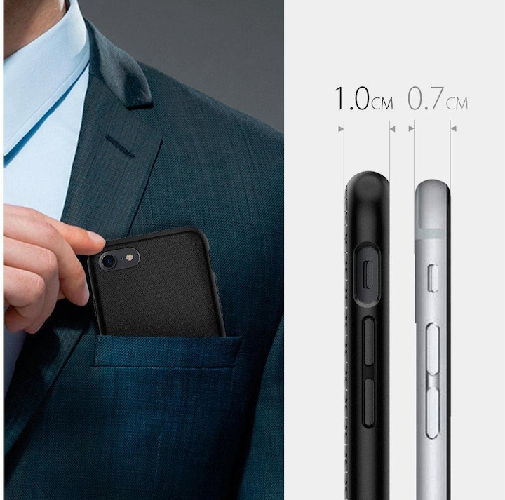 Actual product image Spigen Liquid Armor (Apple iPhone 8, Apple iPhone 7, Apple iPhone SE (3rd Gen))