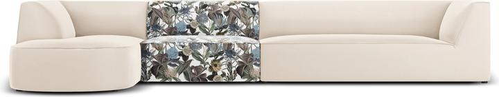 Garden Light Blue Pattern, Beige