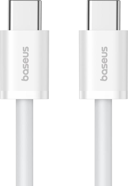 Image du produit Baseus Superior Series ll USB-C - Câble USB-C 30W 480Mb/s 1m - blanc (1 m, USB 2.0, 30 W)