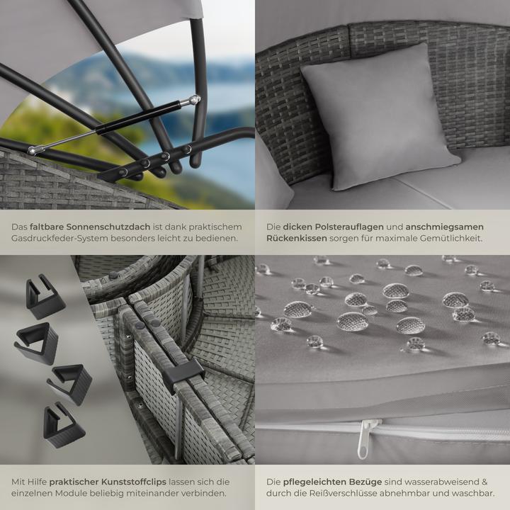 Produktbild tectake Santorin