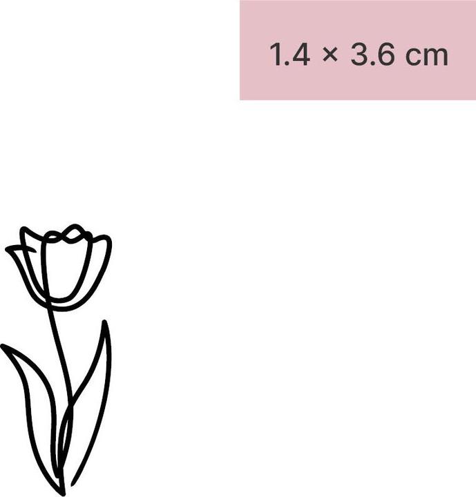 Immagine prodotto minink Tatuaggio temporaneo - Tulipano