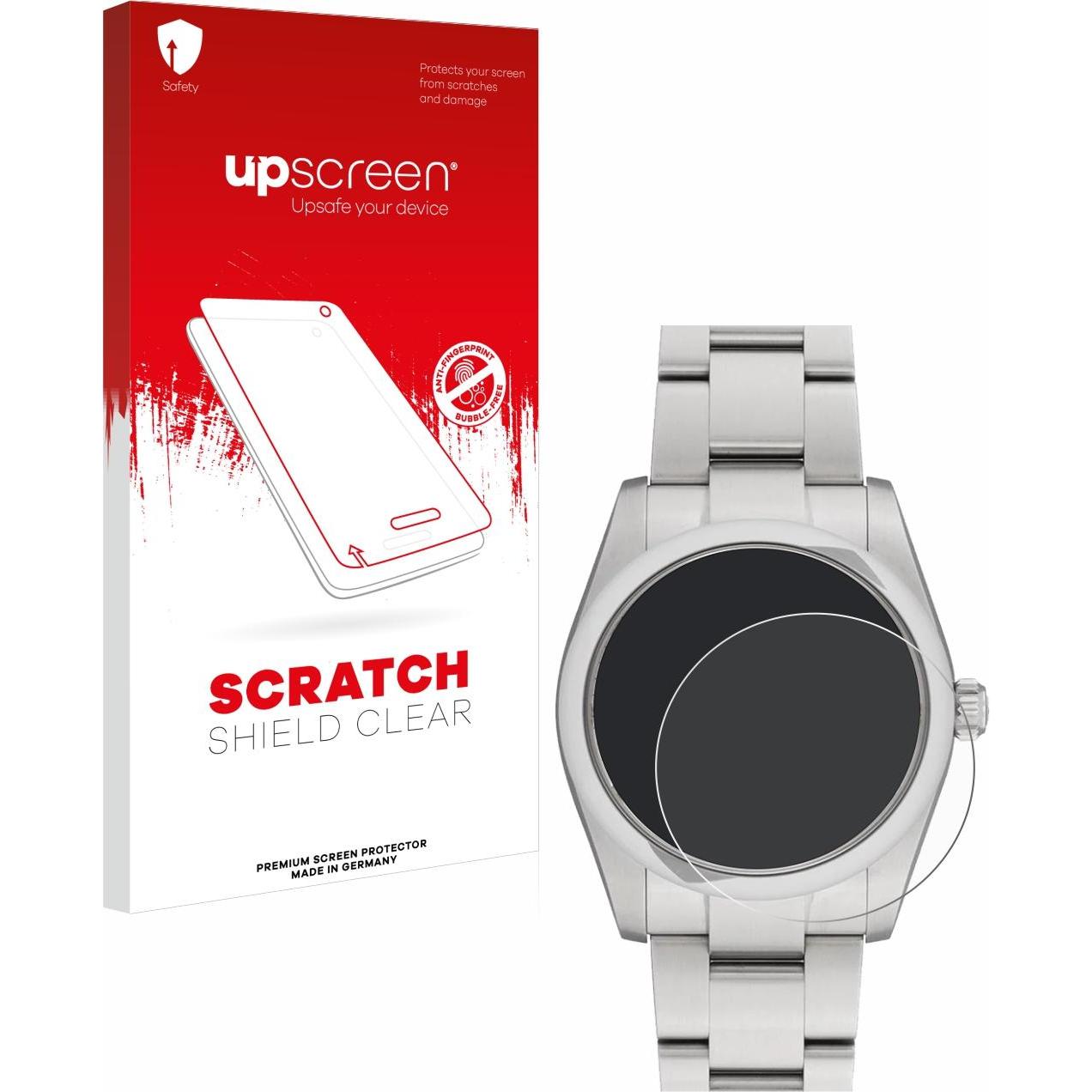 upscreen Schutzfolie Displayschutz Displayschutzfolie Folie Klar Transparent, Smartwatch Schutzfolie, Transparent