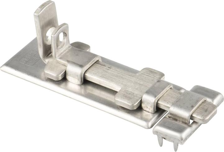 Produktbild Burg Wächter Panzer-Riegel Edelstahl R   100 Ni SB (Schlossriegel gerade, 1 Stk.)