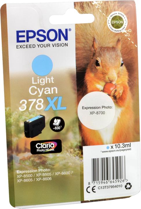 Image du produit Epson 378XL Claria Photo HD (LC)
