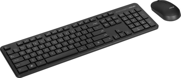 Actual product image ASUS CW100 KEYBOARD+MOUSE/BK/GE/105 (DE, Wireless)