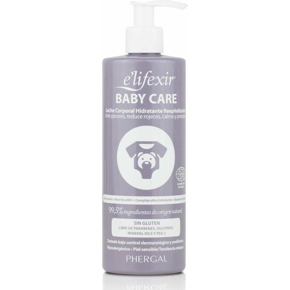 Thumbnail - Phergal, Bodylotion, Elifexir Baby Care Reepithelizing Moisturizing Body Milk 400ml (400 ml)
