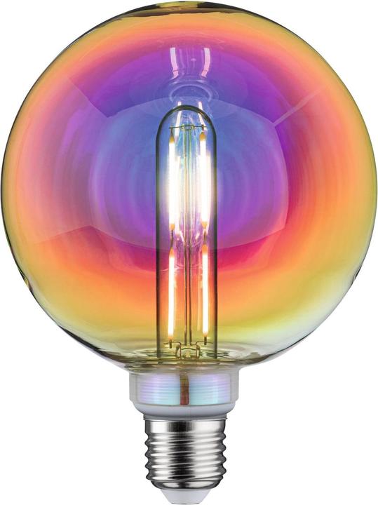 Immagine prodotto Paulmann Lampada FANTASTIC COLORS G125 E27 5 W Bianco caldo (E27, 5 W, 470 lm, 1 x, F)