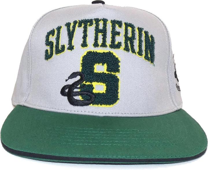 Produktbild Slytherin Snapback Mütze Polyester Baumwolle (One Size)