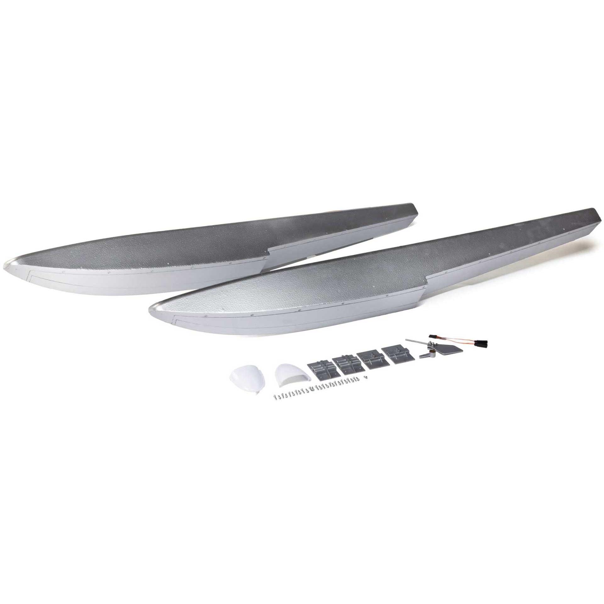 E-Flite Schwimmer Set inkl. Kleinteile silber 39,5"
