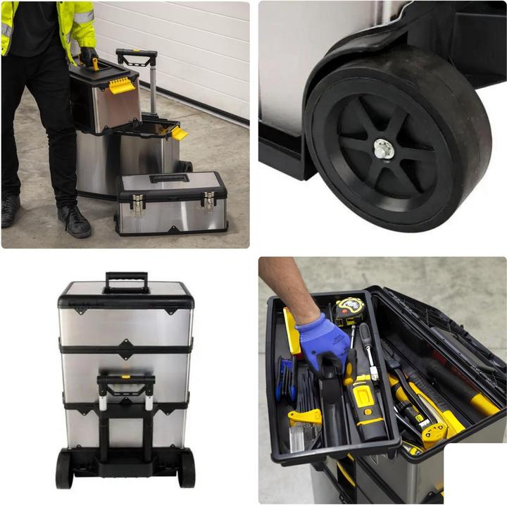 Image du produit Velleman Valise trolley (3 pièces)