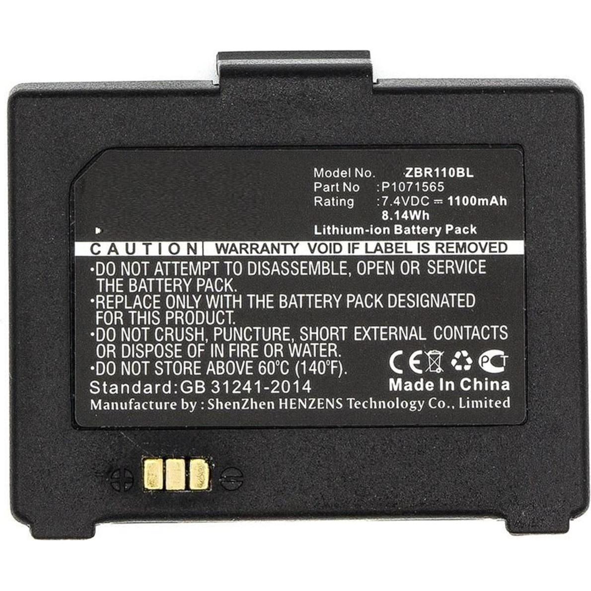 CoreParts Battery for Zebra Printer, Drucker Zubehör