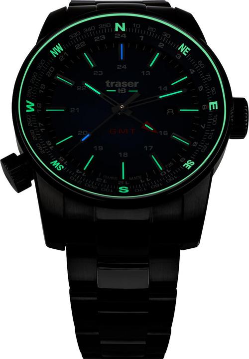 Produktbild Traser P68 Pathfinder GMT (Uhr mit Schmuckstein, 46 mm)