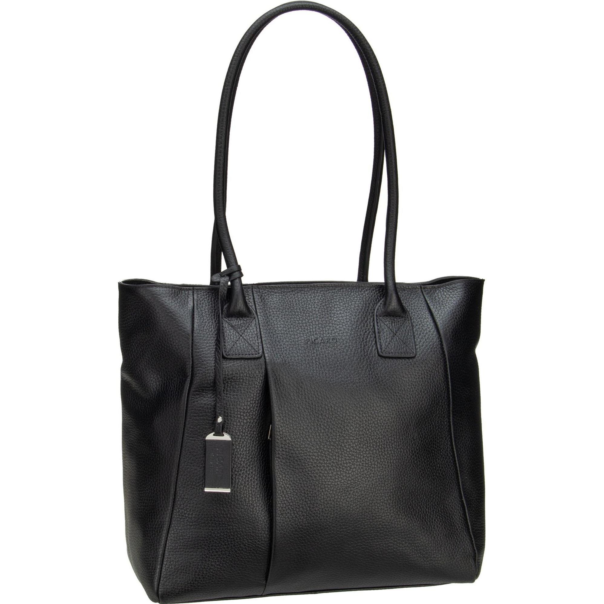 Picard, Handtasche, Shopper Pure 7225, Schwarz