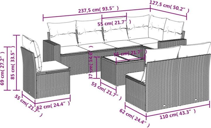 Produktbild vidaXL Uriel
