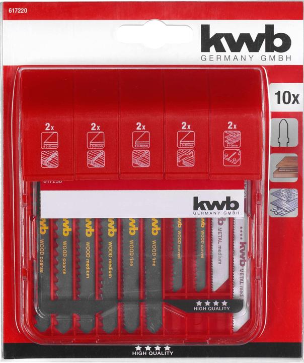 Immagine prodotto kwb Lame per seghetti alternativi