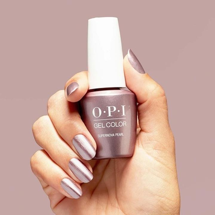 Immagine prodotto OPI Gelcolor Smalto Gel Opaco Finitura Metallica Polimerizzazione UV (Smalto per unghie effetto gel)