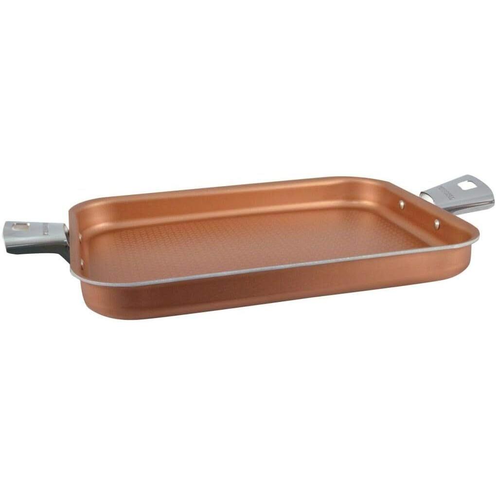 Pensofal Rame Bistecca Alla Griglia, Padella + Pentola,