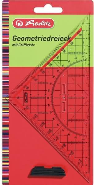 Actual product image Herlitz Geometry triangle (25 cm)
