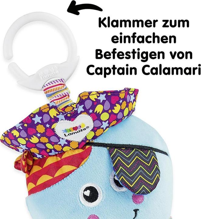 Actual product image Tomy Clip Go Captain Calamari