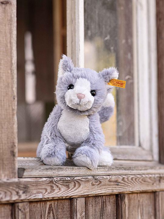 Image du produit Steiff Cassie chat bleu clair 26cm (26 cm)