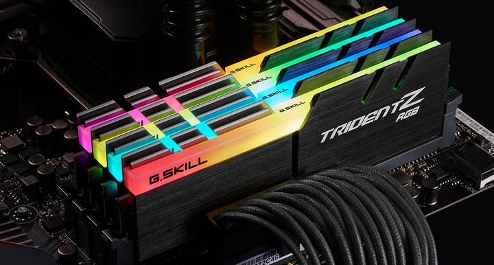 Produktbild G.Skill Trident Z RGB (4 x 16GB, 3600 MHz, DDR4-RAM, DIMM)