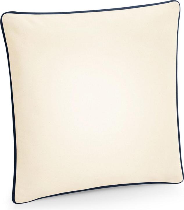 Produktbild Westford Mill Paspeliert Kissenhülle Baumwolle Fairtrade (40 x 40 x 18 cm)
