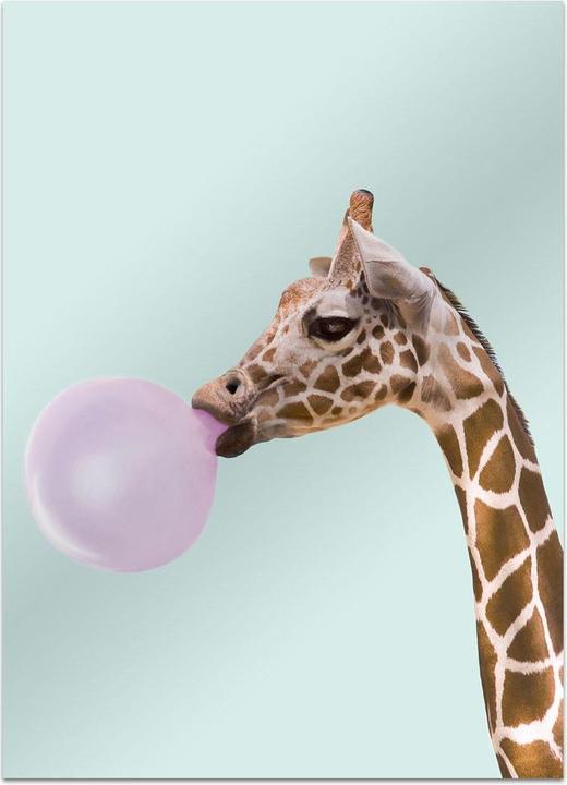 Image du produit Juniqe Girafe pop art (Papier cadeau, 3 x)