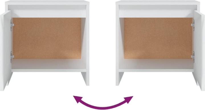 Produktbild vidaXL Nachttisch (45 x 34 x 44.50 cm)