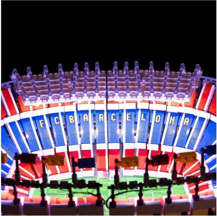 Actual product image Light my bricks LED light set for LEGO Camp Nou - FC Barcelona