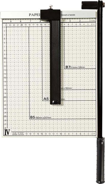 Image du produit Nedis KÖNIG - Coupe-papier - Taille A4 - Avec verrouillage de sécurité - Convient pour A4 et (4 feuilles, A4)