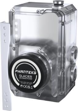Produktbild Phanteks Glacier EZ-Fit 140RES-D5 Pumpe und Ausgleichsbehälter - weiss