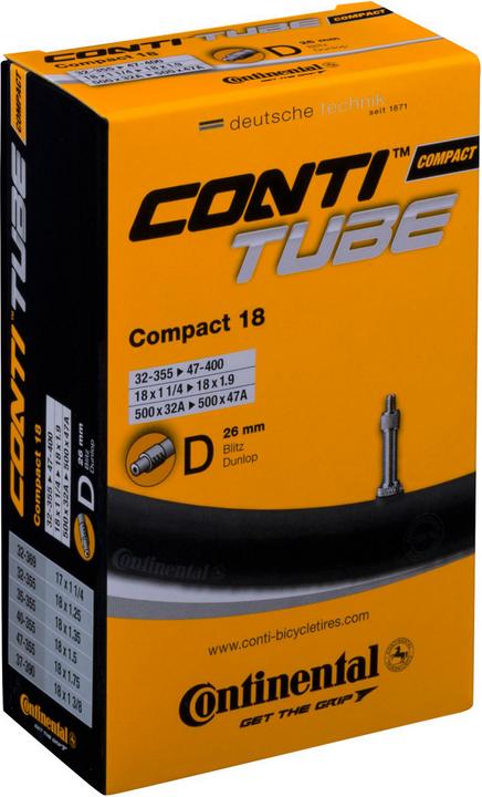 Image du produit Continental Compact 18 (Dunlop (DV), 18", 26 mm)