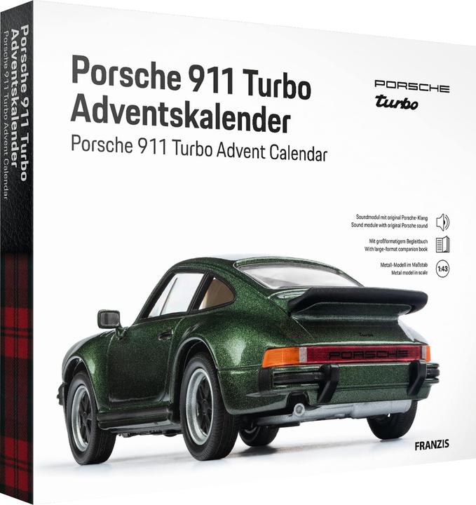 Actual product image Porsche 911 Turbo Adventskalender