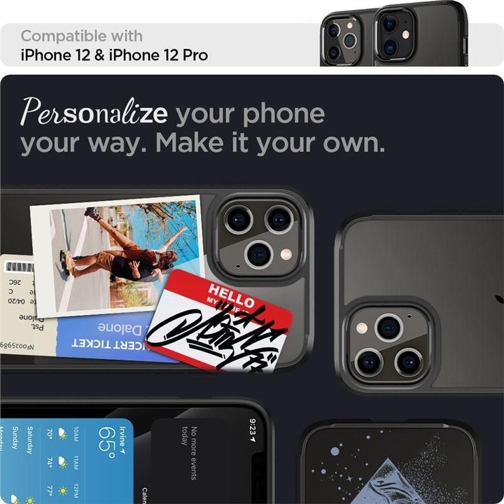 Actual product image Spigen Ultra Hybrid (Apple iPhone 12, Realme 12 Pro+)