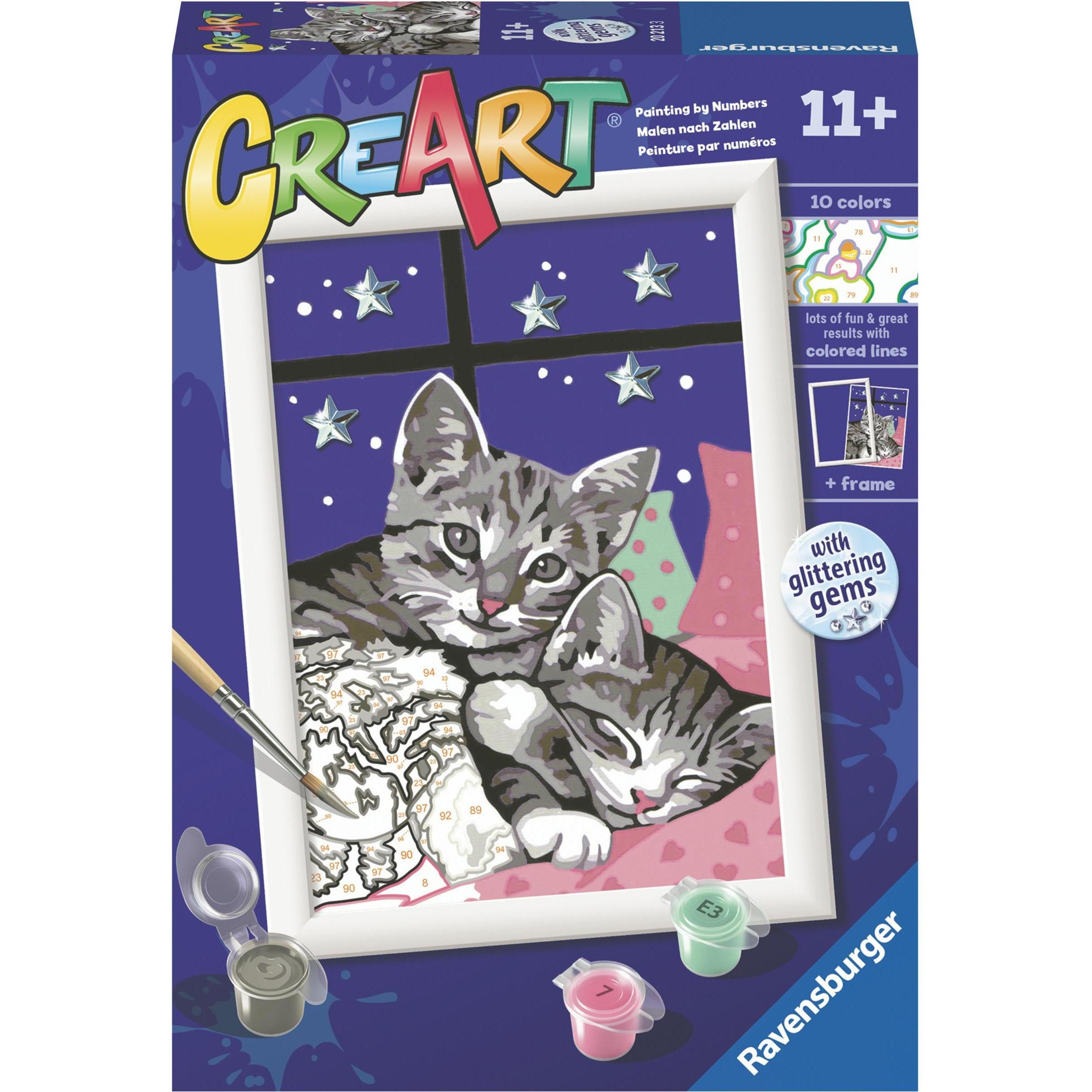 Ravensburger CreArt Sleepy Kitties