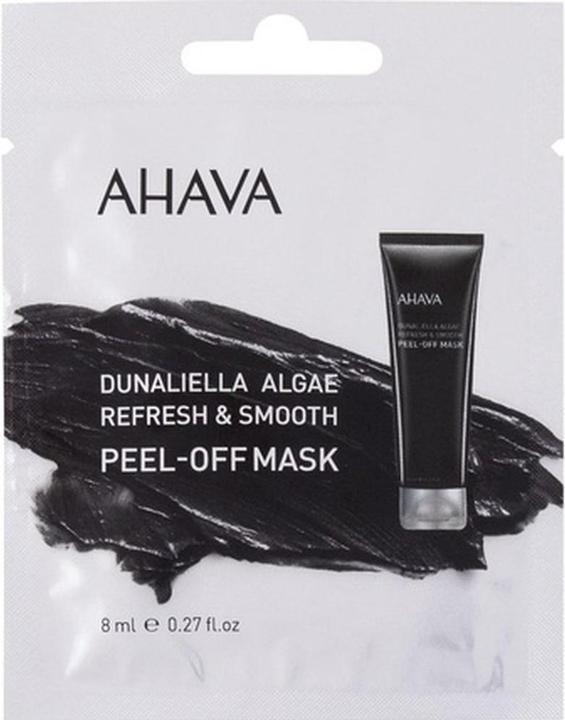 Productafbeelding Ahava Dunaliella Algae Peel Off Mask - Helpt tegen mee-eters en verstopte poriën - Vermindert Vermoeidheid (8 ml)